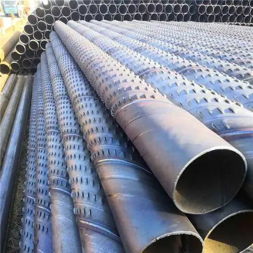 白银孔式滤水管安装